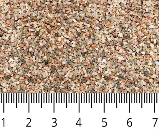 Песок кварцевый фракция 0,63–1,25 мм - фото