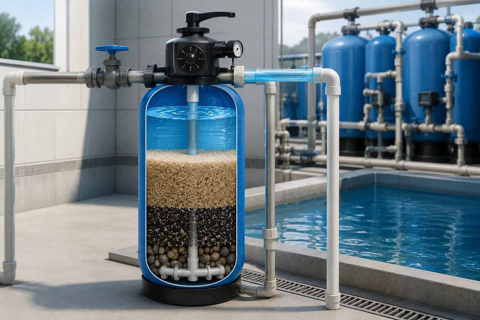 Использование кварцевого песка в системах очистки воды Использование кварцевого песка в системах очистки воды
